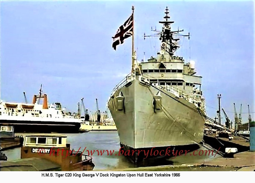 Tiger in KGV Dock Hull
